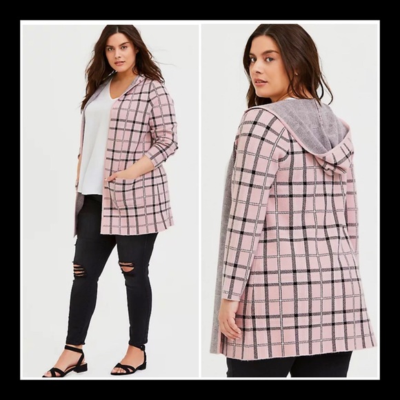 torrid Sweaters - Torrid Hooded Cardigan